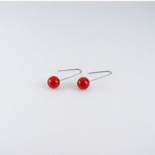 画像をギャラリービューアに読み込む, Ball Pierced ボールピアス（J87 red）
