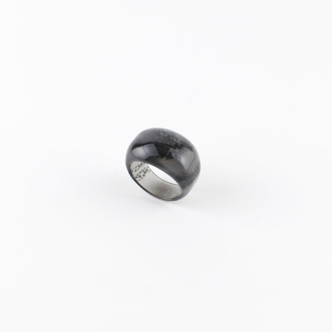 Dirocca Ring＜ラウンド＞R2（L35 black lame）