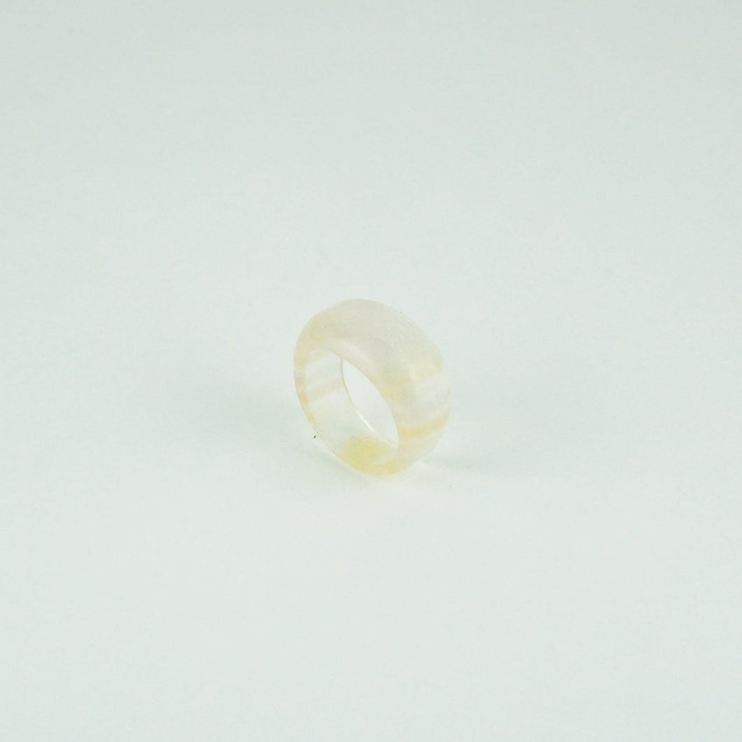 Dirocca Ring＜ラウンド＞R1（L37 white lame）