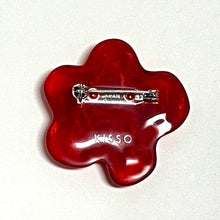 画像をギャラリービューアに読み込む, Brooch ブローチ（J87 red）
