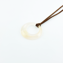 画像をギャラリービューアに読み込む, Pendant Glass Holder ペンダント グラスホルダー ＜サークル＞（L37 white lame）
